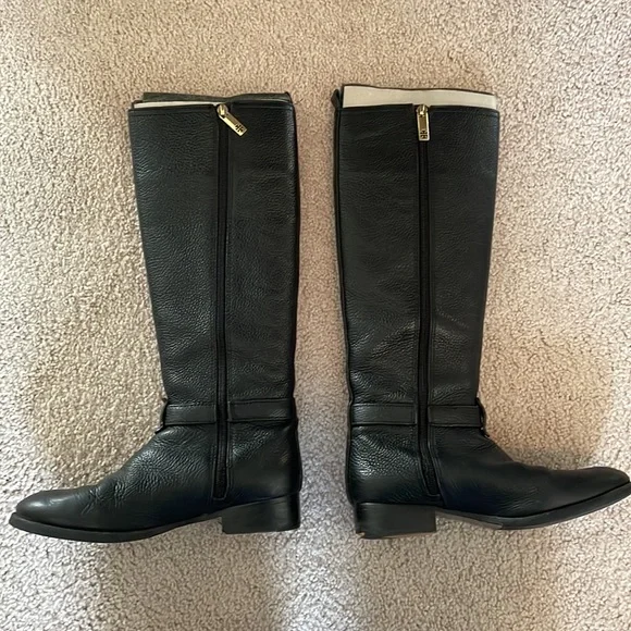 Tory Burch Amanda Leather Riding boots - Picture 4 of 8